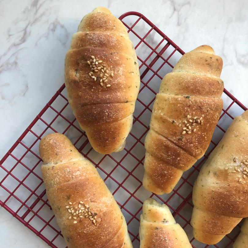 法国最受欢迎的餐点 --- 羊角包！