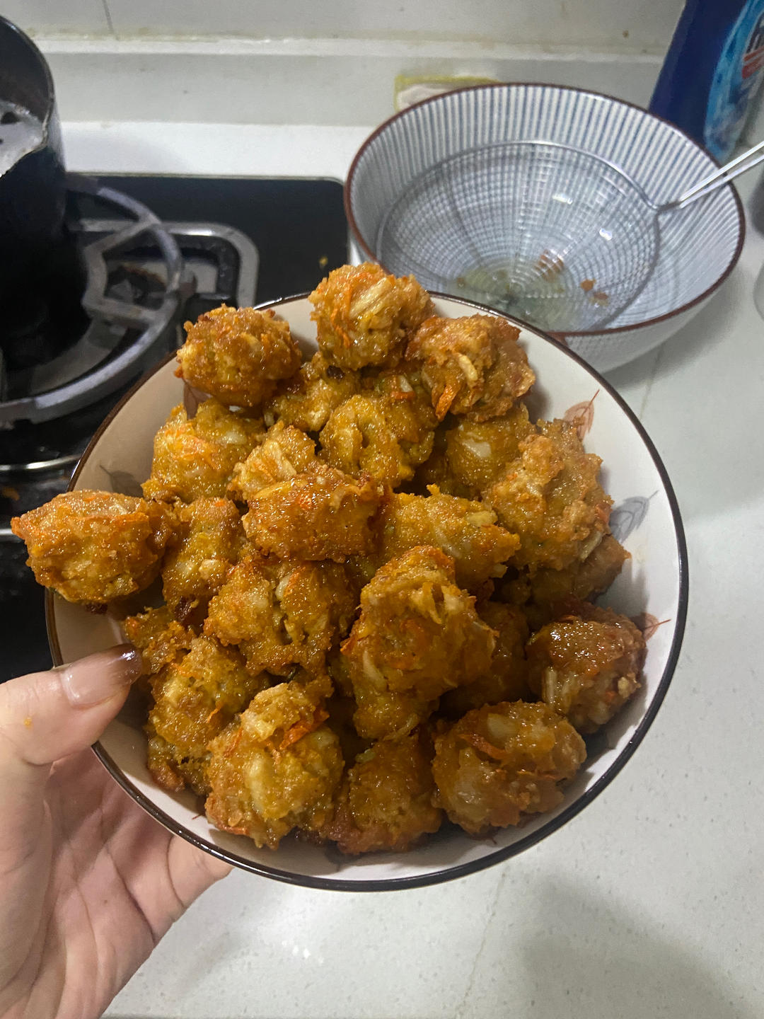 酥脆炸丸子（超详细教程）过年必备
