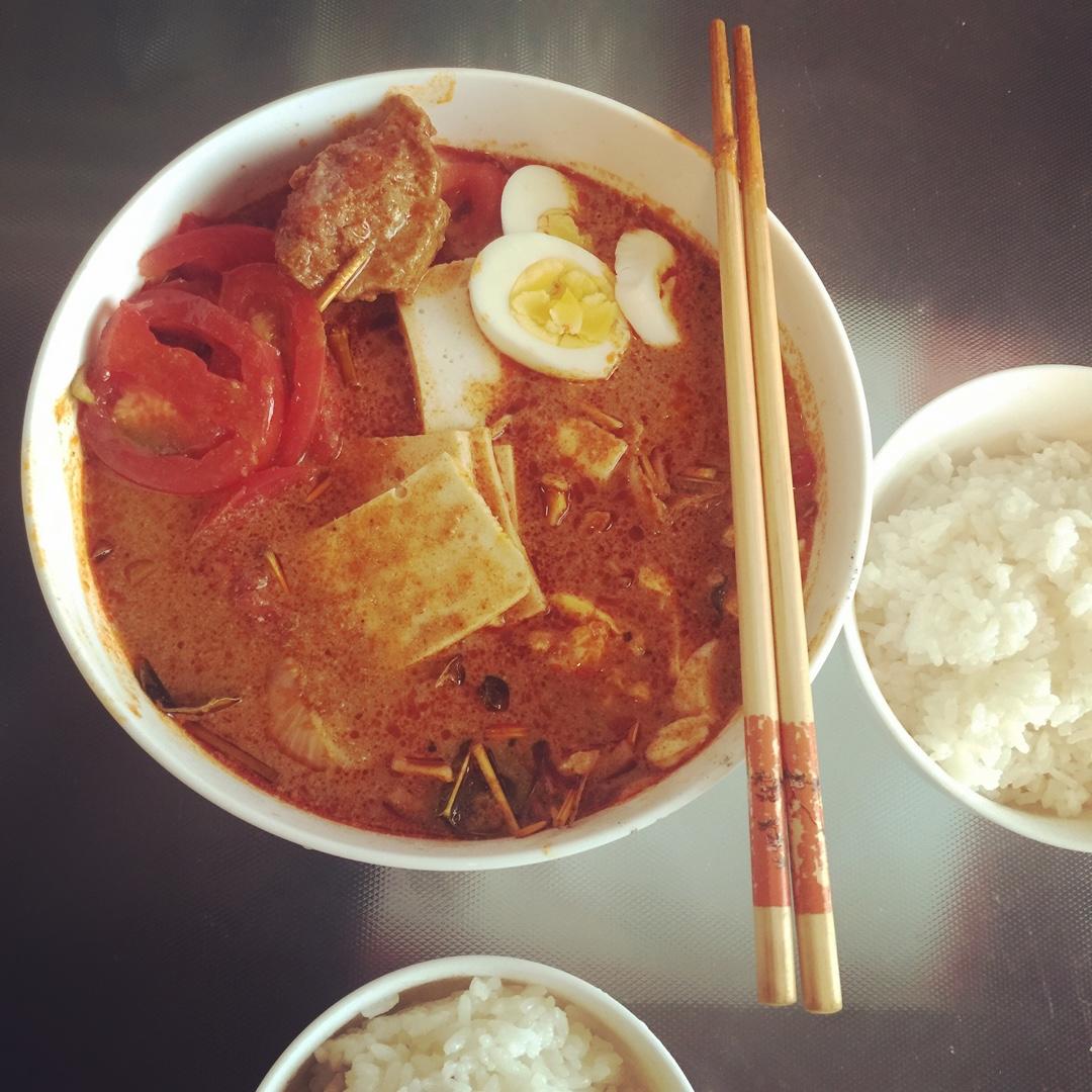 味觉大师极简东南亚菜 鸡肉laksa叻沙