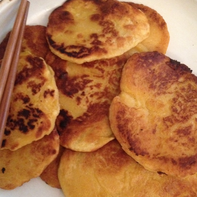 糯米红薯饼
