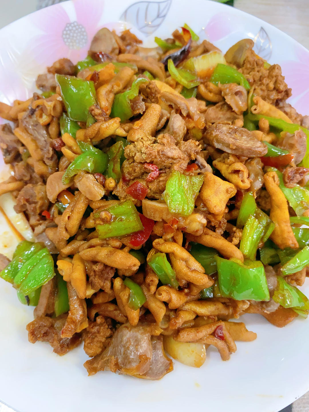 爆炒鸡胗