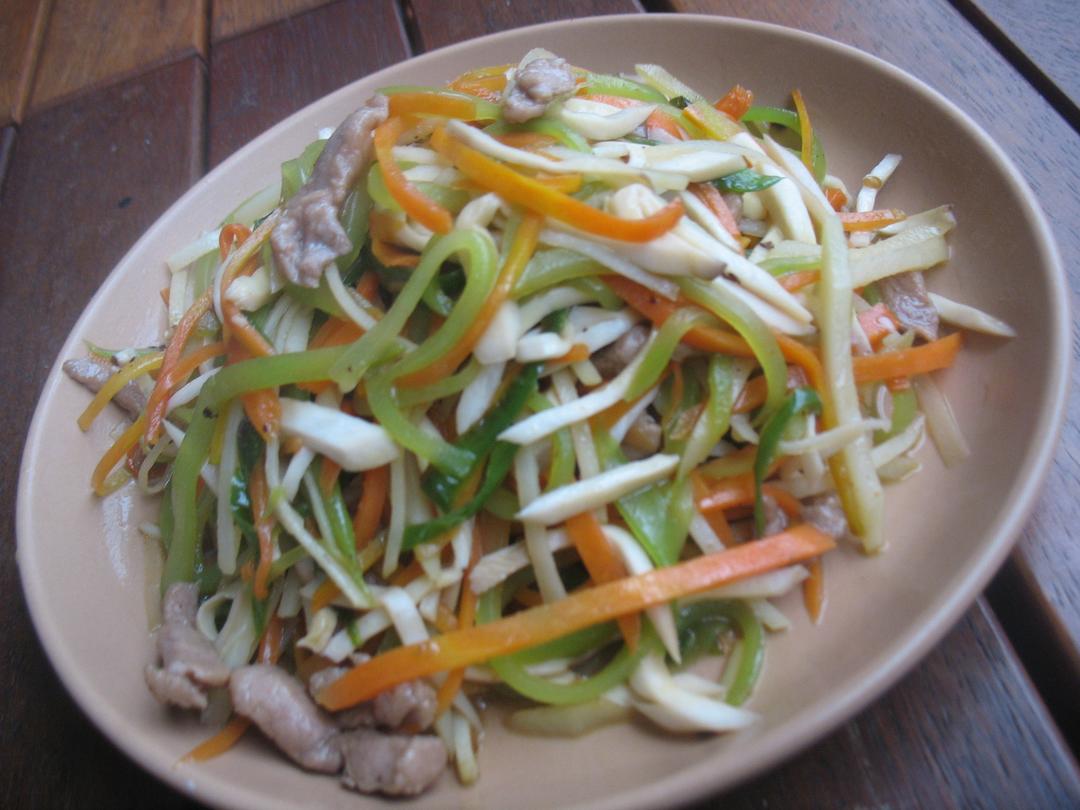 五色小炒的做法