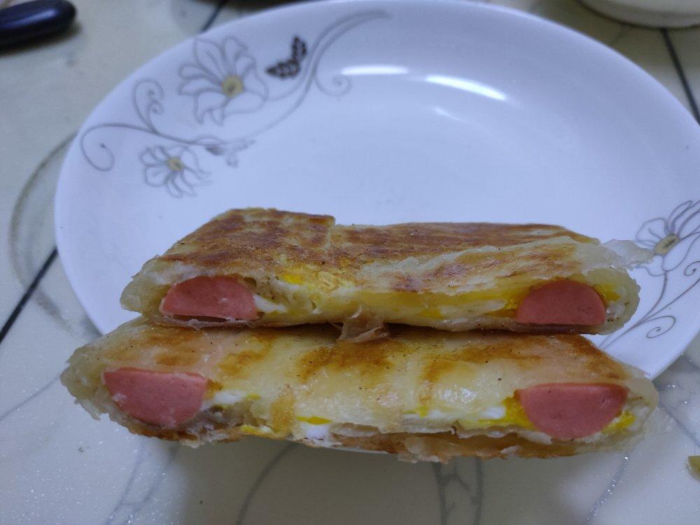 手抓饼创意吃法