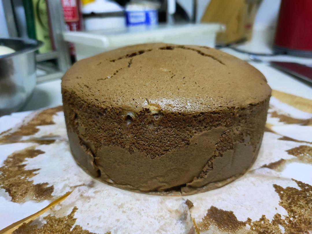 爆浆巧克力古早蛋糕（6寸）