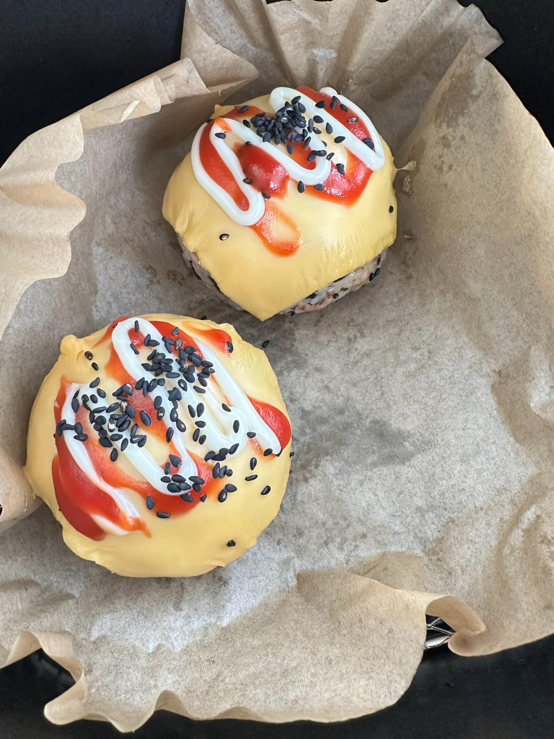 孩子们超喜欢的芝士烤饭团（空气炸锅版）