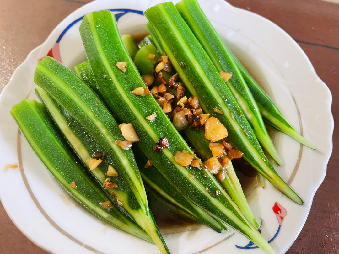 ‼️从此爱上秋葵‼️
白灼秋葵