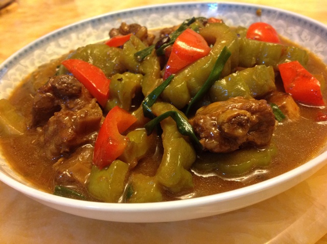 豆豉苦瓜排骨