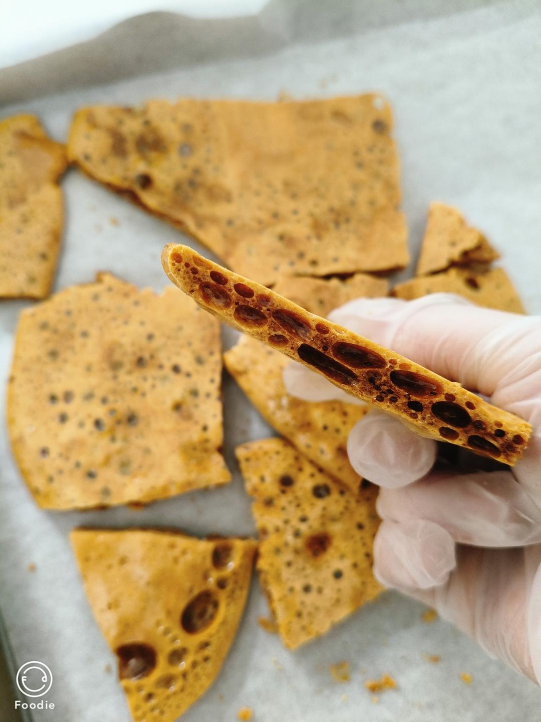 自制卡美罗蜂窝糖