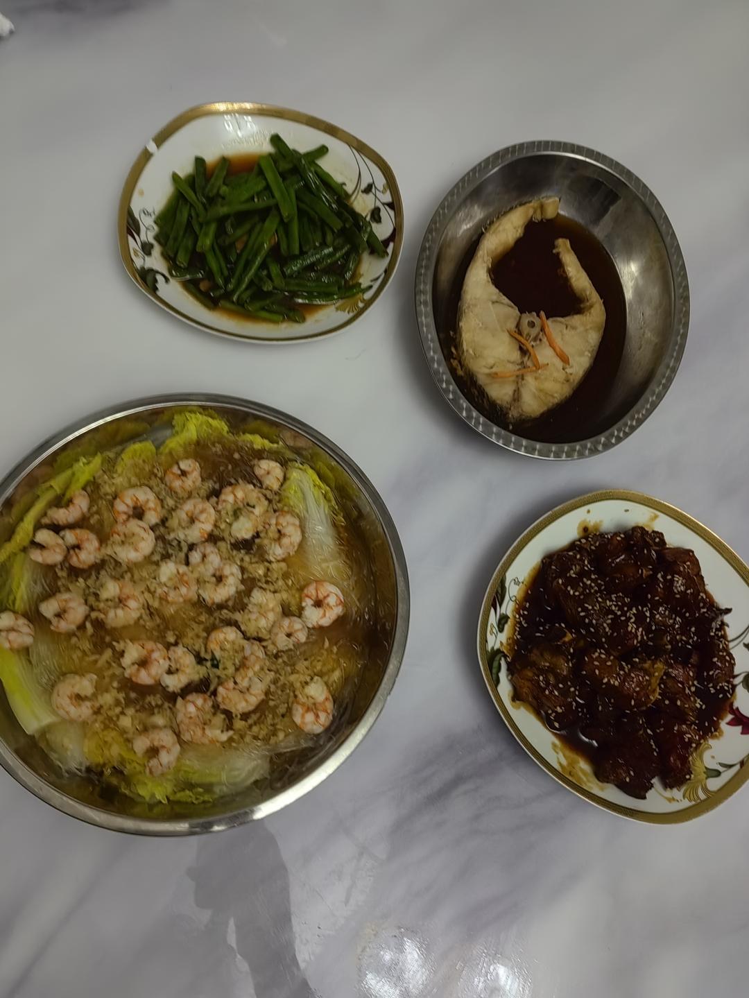 蒜蓉粉丝蒸虾