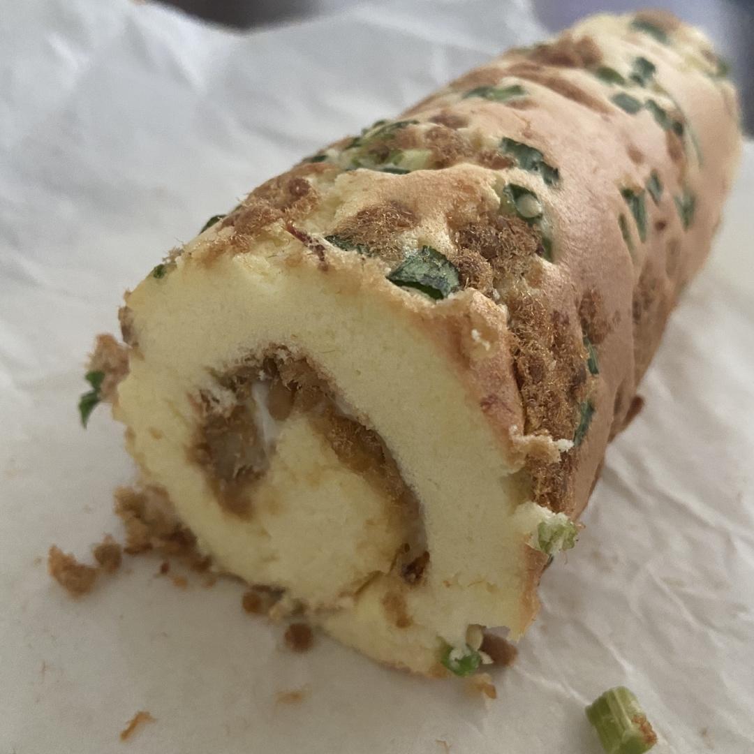 香葱肉松卷 蛋糕卷-无敌美味