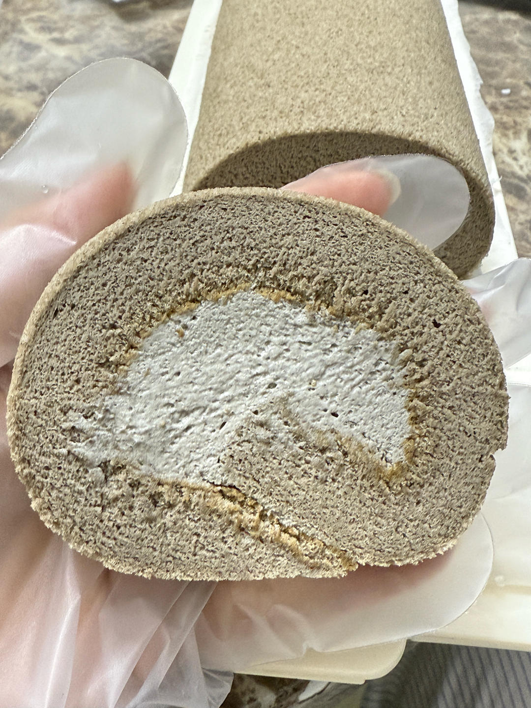 黑芝麻蛋糕卷