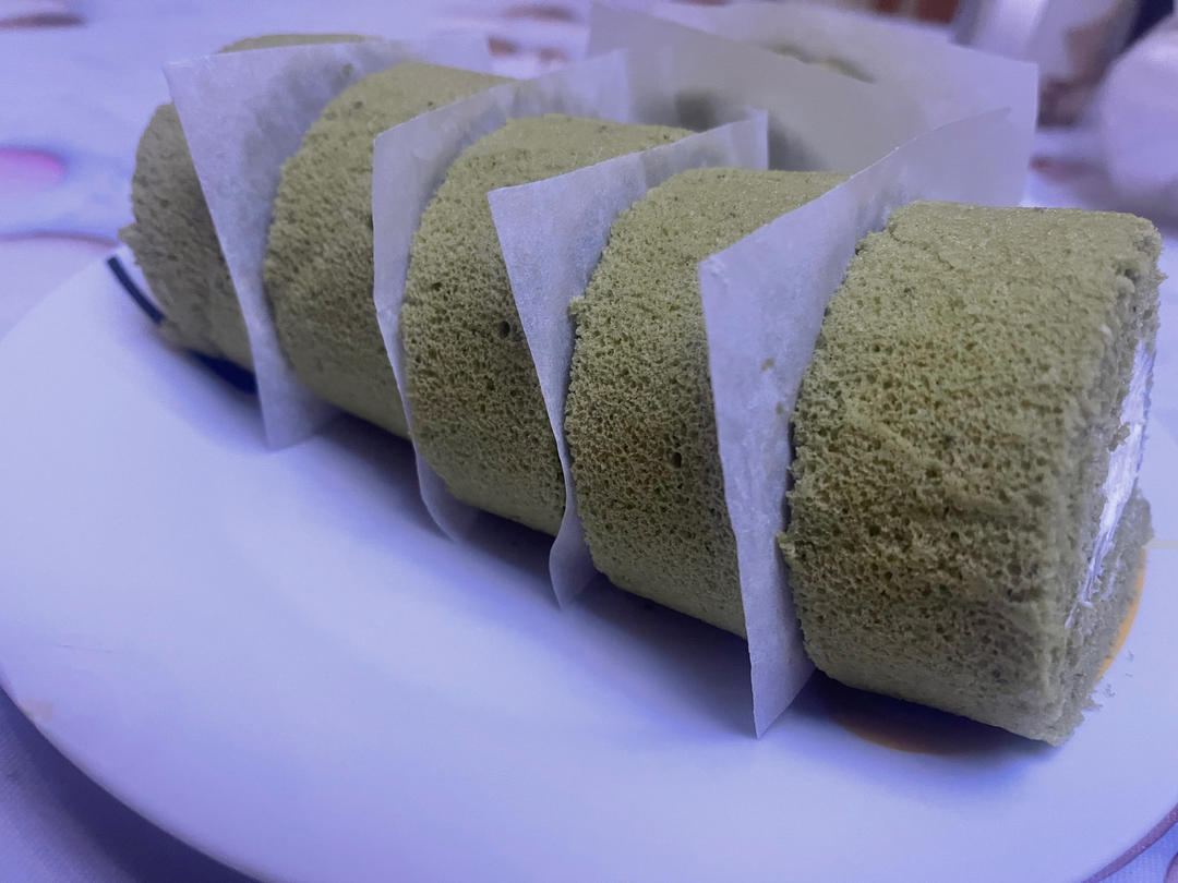 一卷就成功的抹茶蛋糕卷