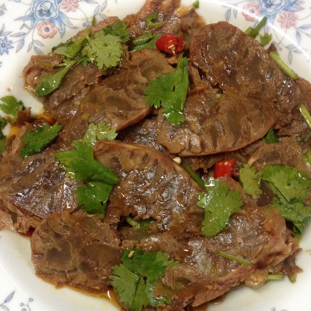 香菜拌牛肉