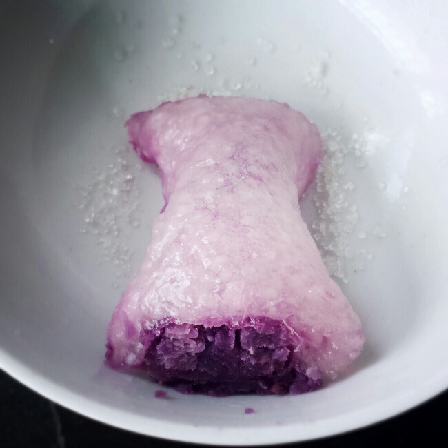 水晶紫薯糕