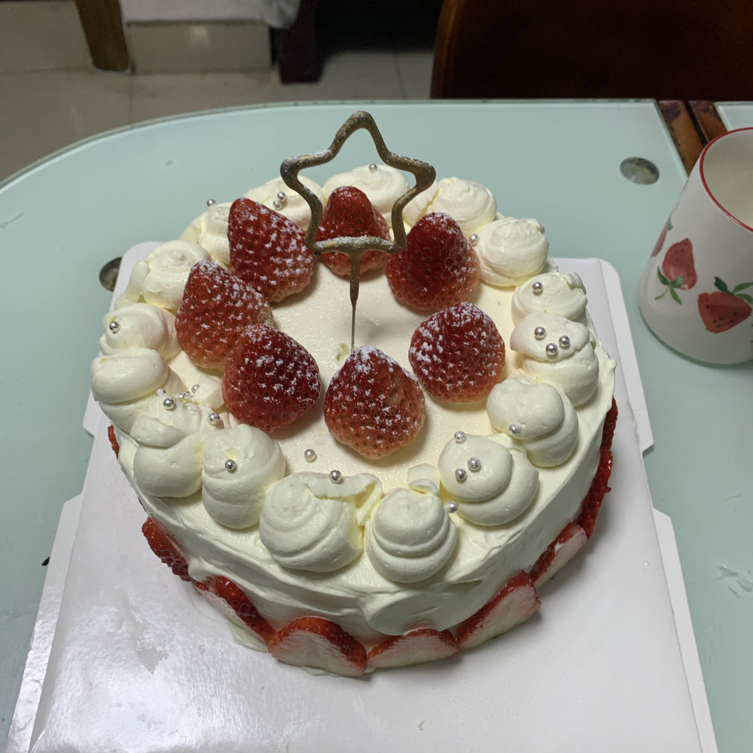 草莓奶油蛋糕