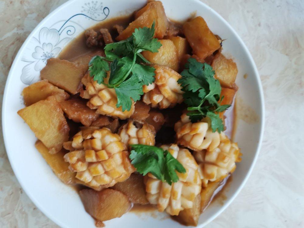 小鲍鱼炖土豆