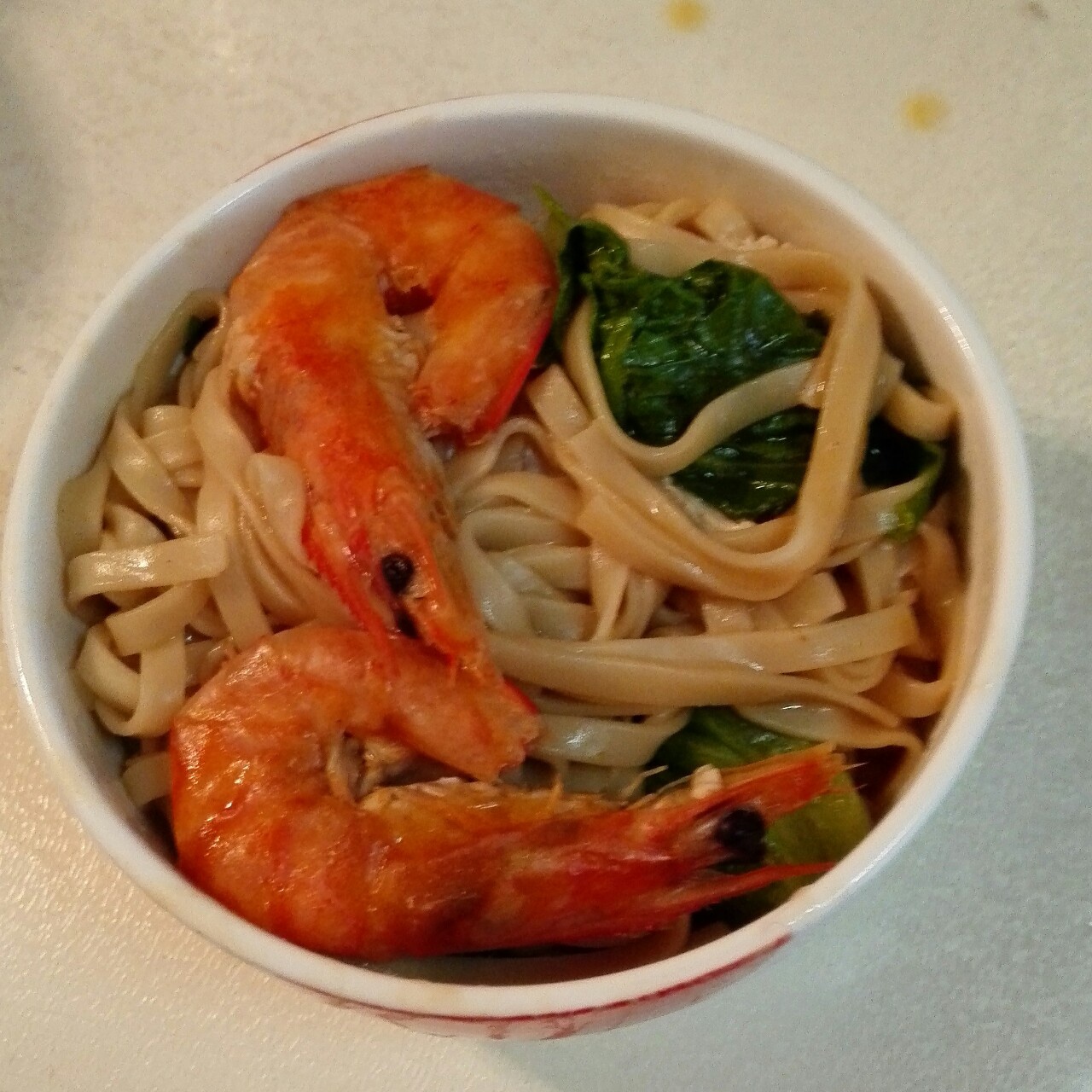 鲜虾面