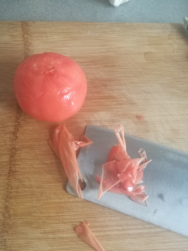 茄子西红柿卤的做法 步骤2