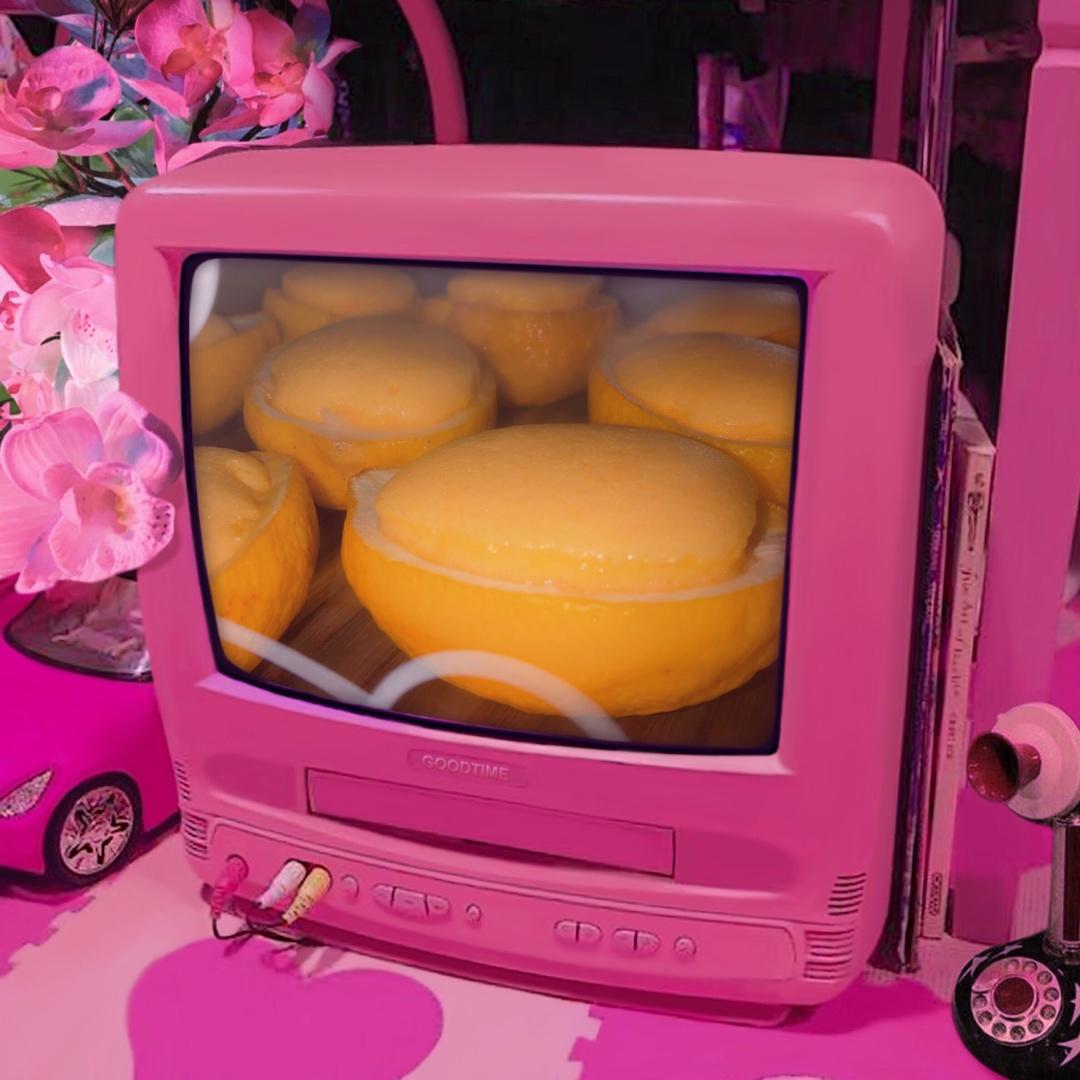 韩国ins风 原创小清新柠檬小蛋糕 野餐必备