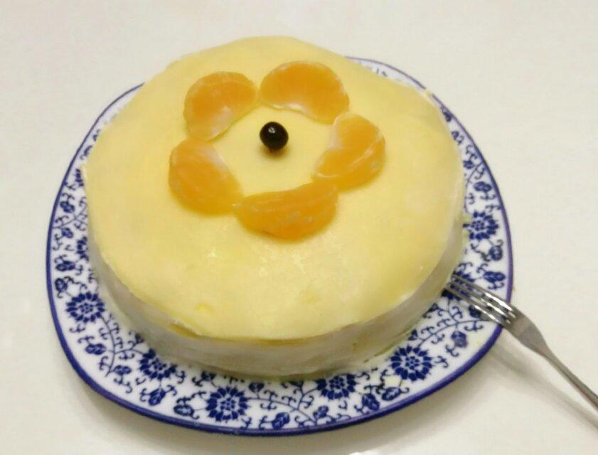 零基础做芒果千层蛋糕（8寸）