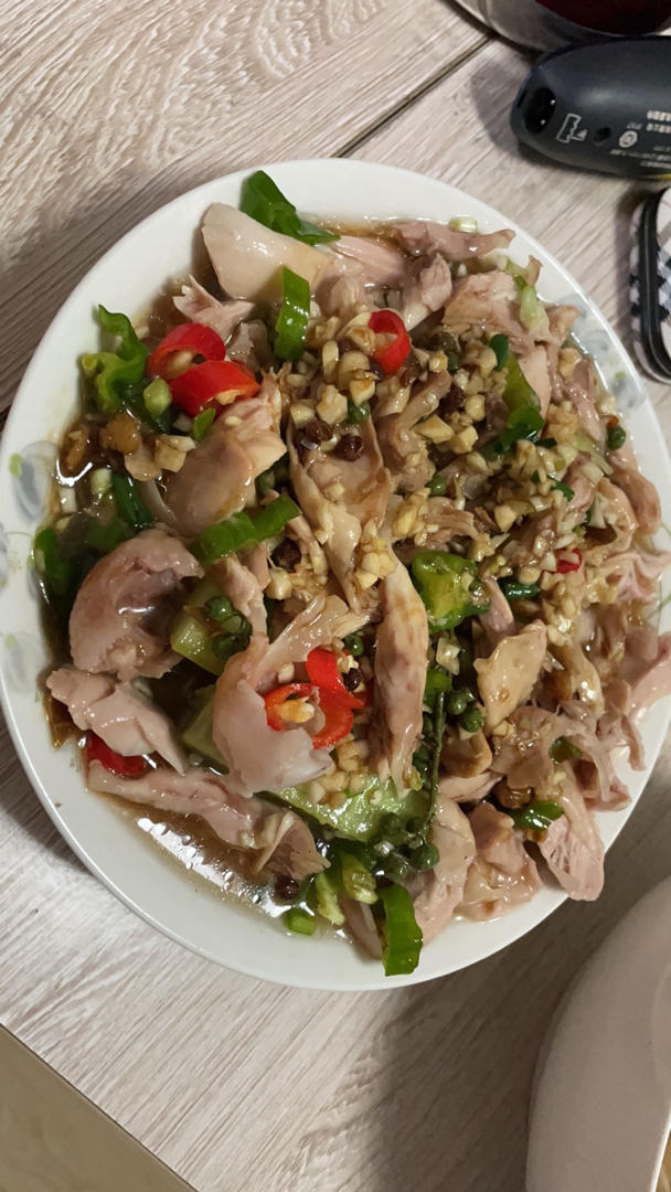 手撕椒麻鸡