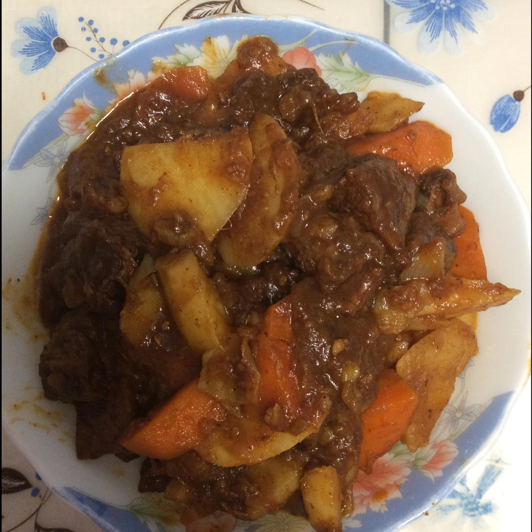 土豆炖牛肉