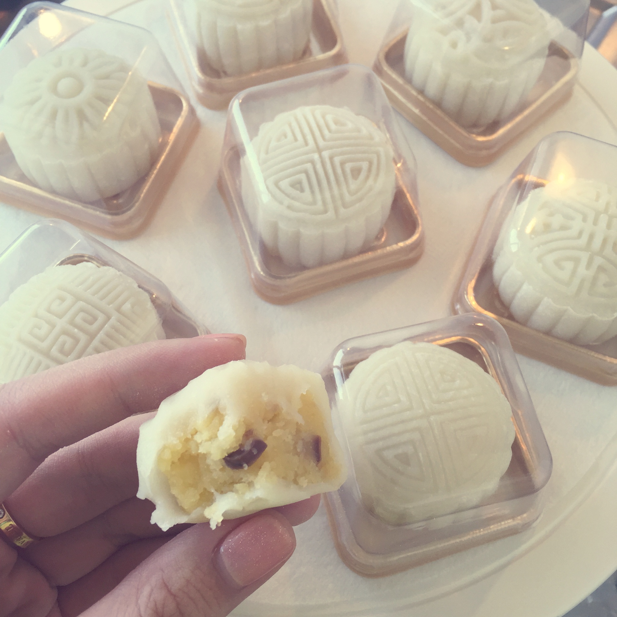 《Tinrry下午茶》冰皮月饼（奶黄馅）