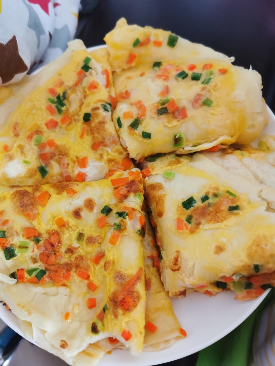超软筋道的鸡蛋软饼