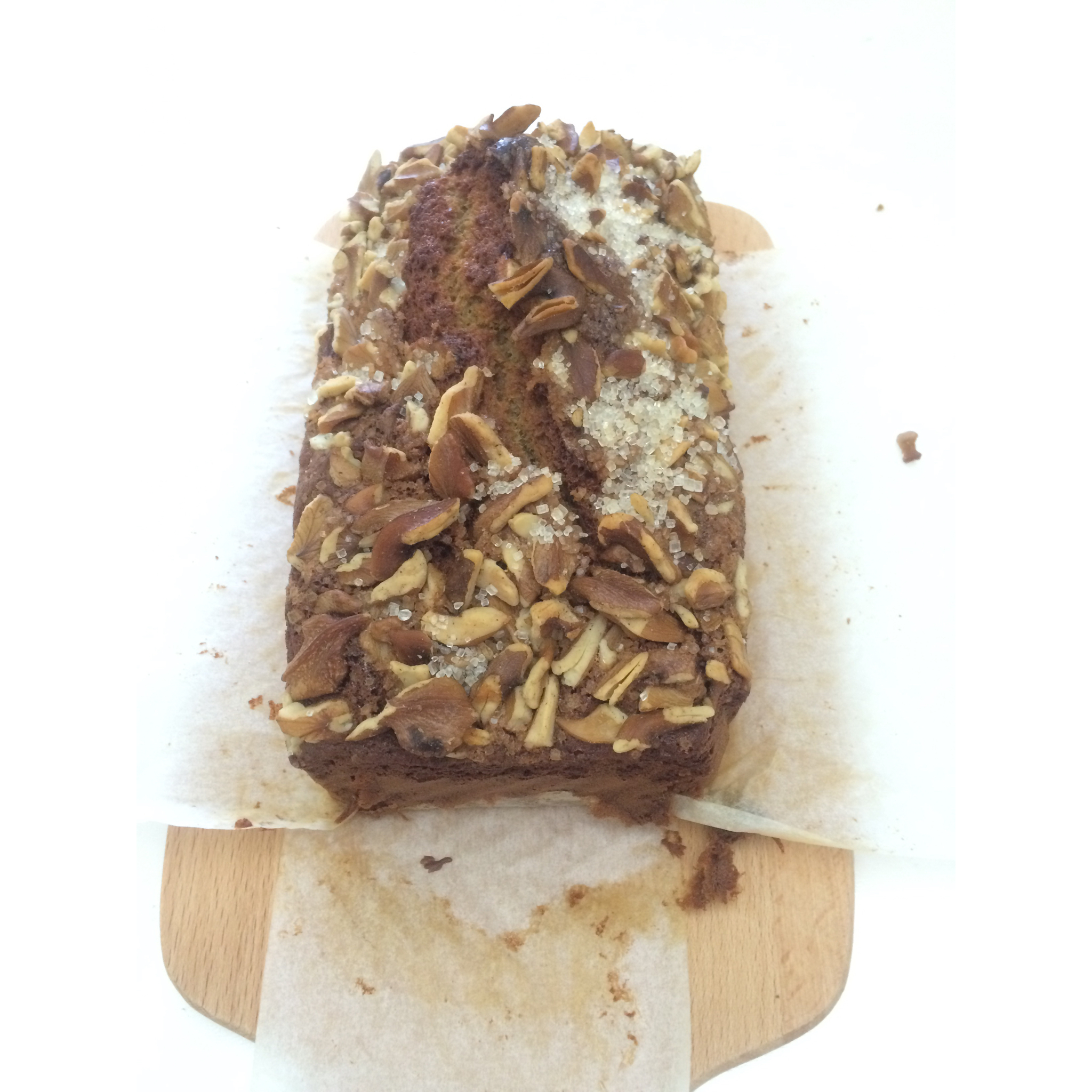香蕉核桃磅蛋糕 Banana & Walnut Pound Cake