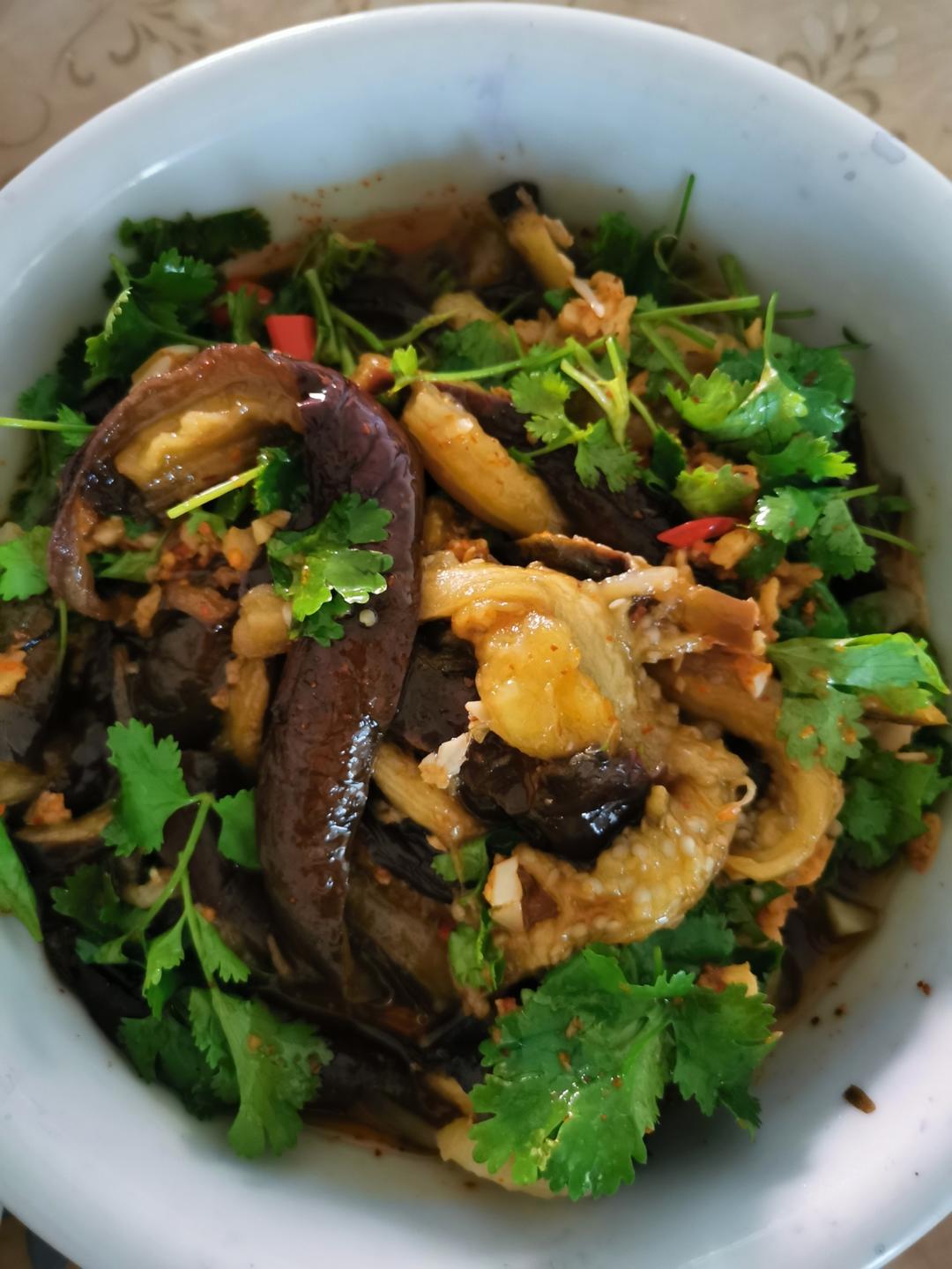 凉拌茄子～撑死老爷子