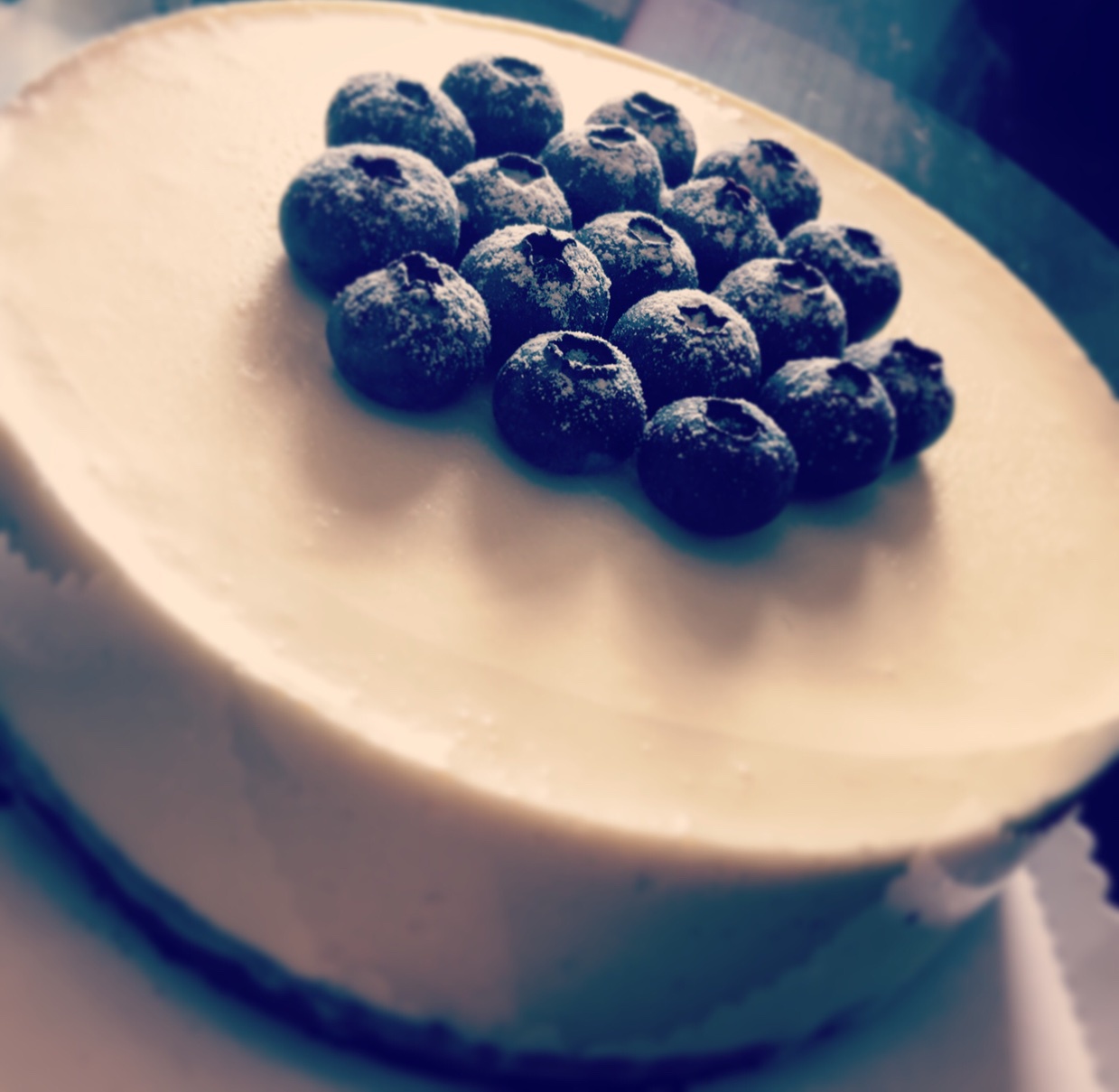 蓝莓冻酸奶芝士蛋糕