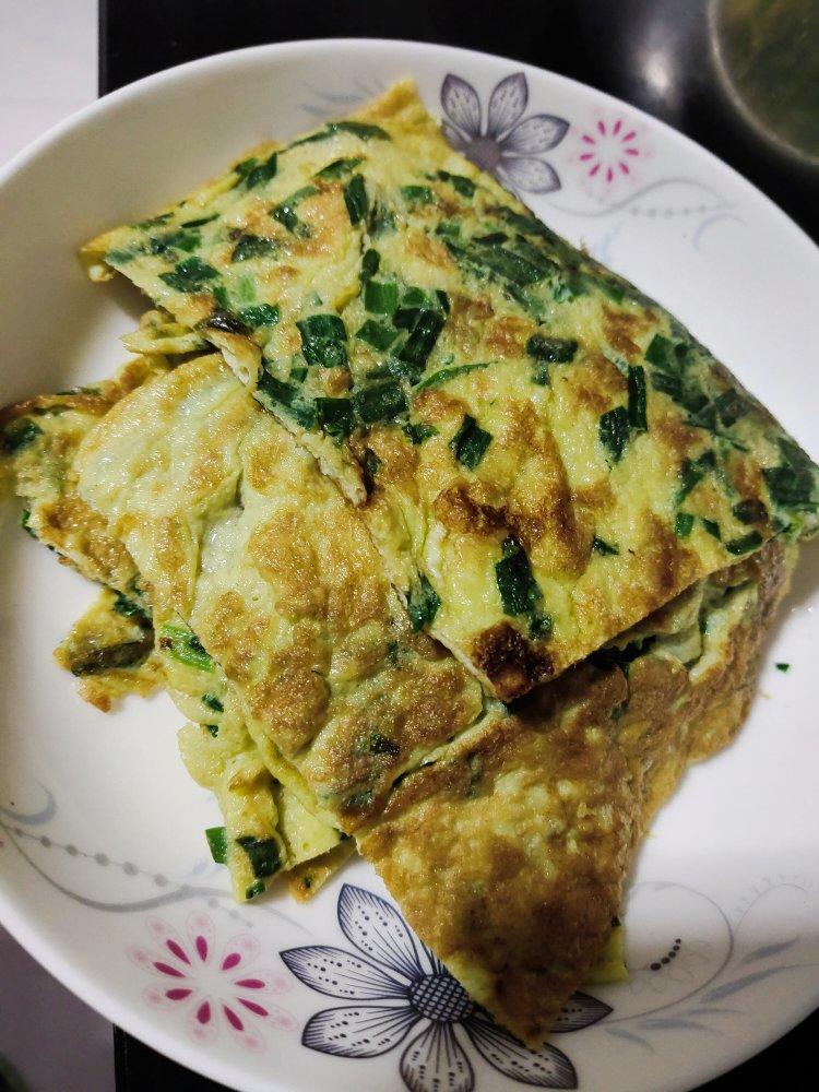 韭菜鸡蛋饼