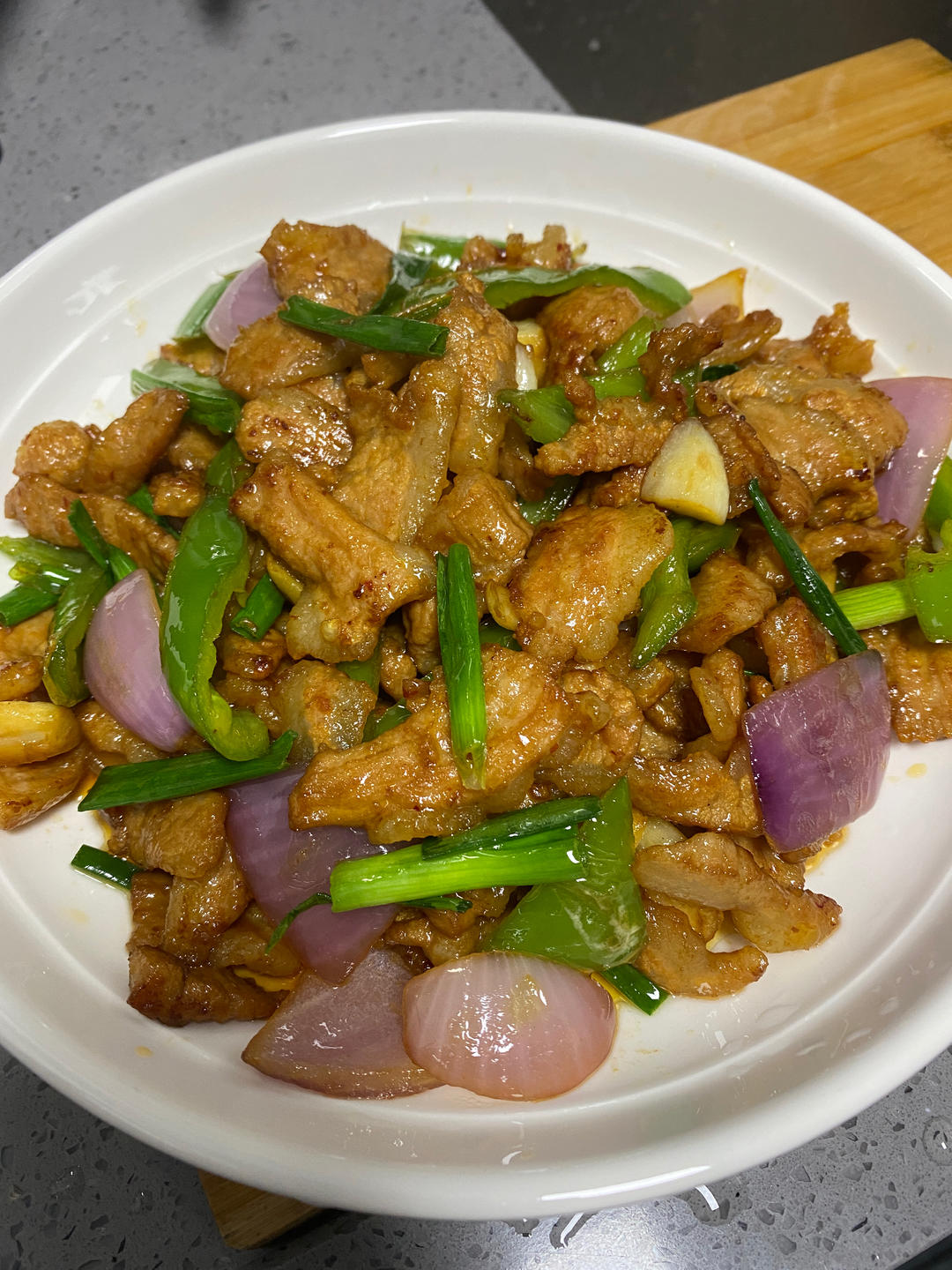 快手小炒“猪颈肉”香嫩滑