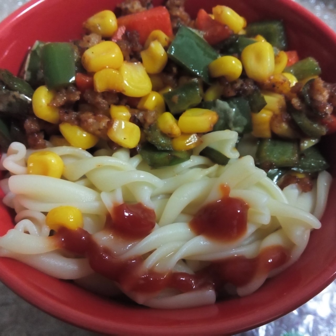 【山姆通心粉】虾仁时蔬炒意粉