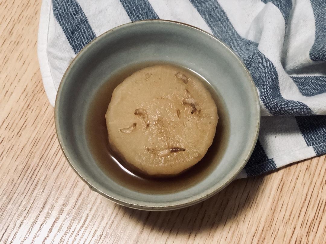 极简版关东煮萝卜