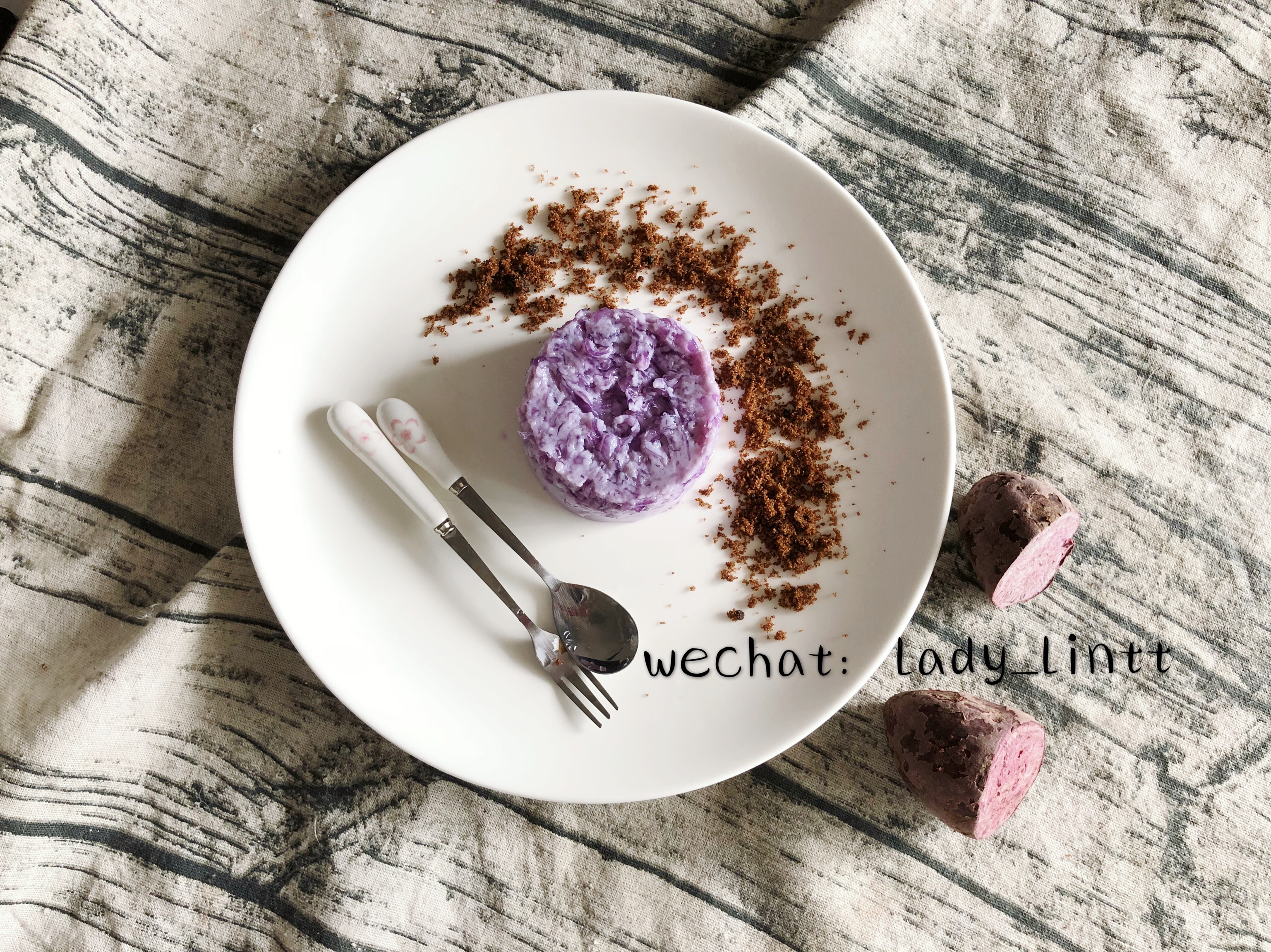 燕窝紫薯椰汁糕的做法