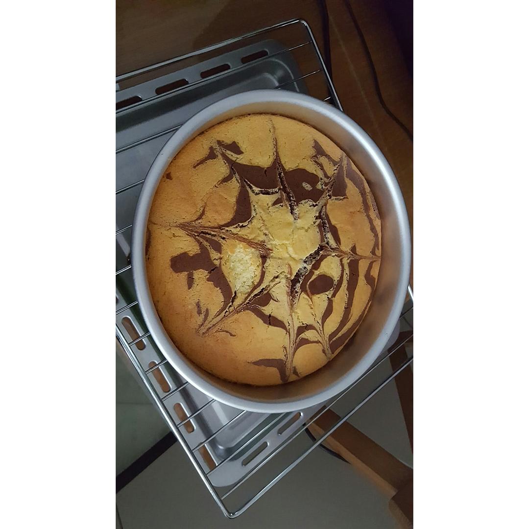 斑马纹酸奶蛋糕