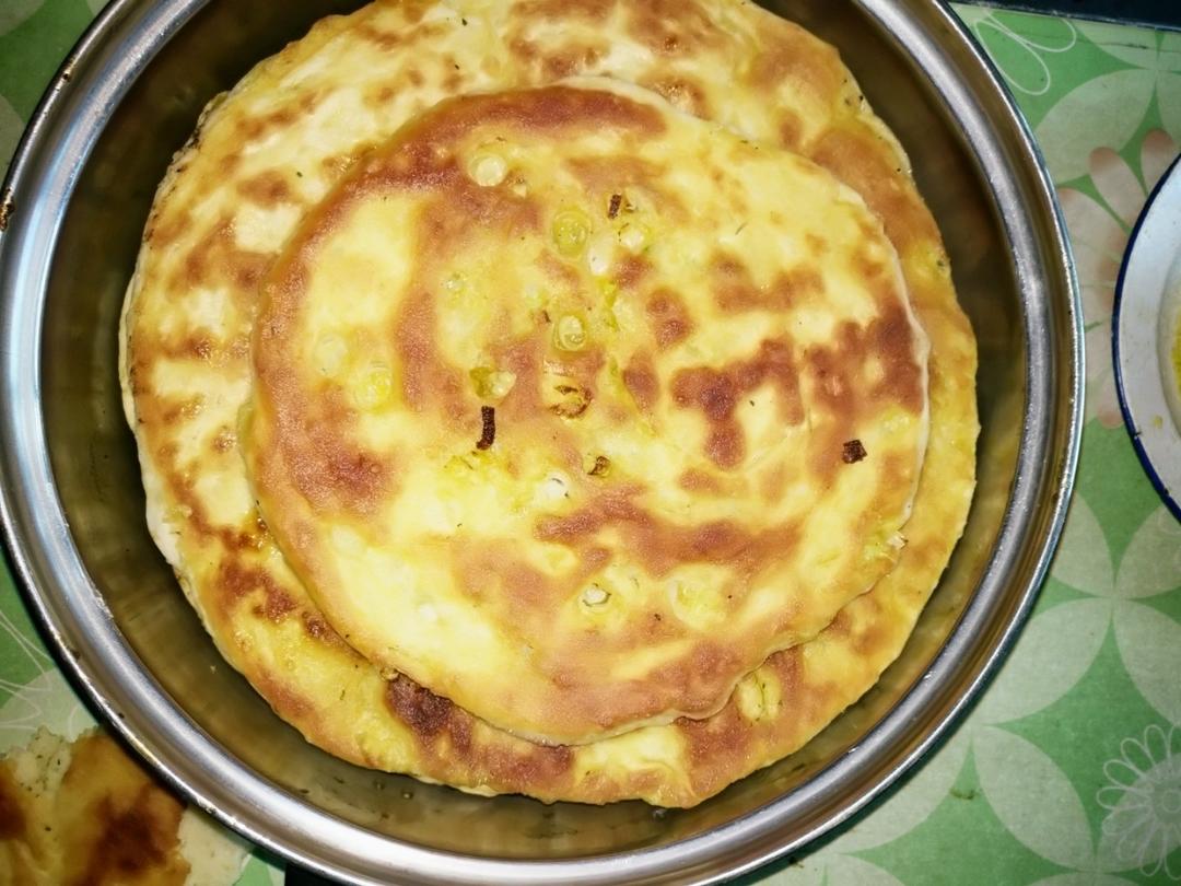 多层葱花饼