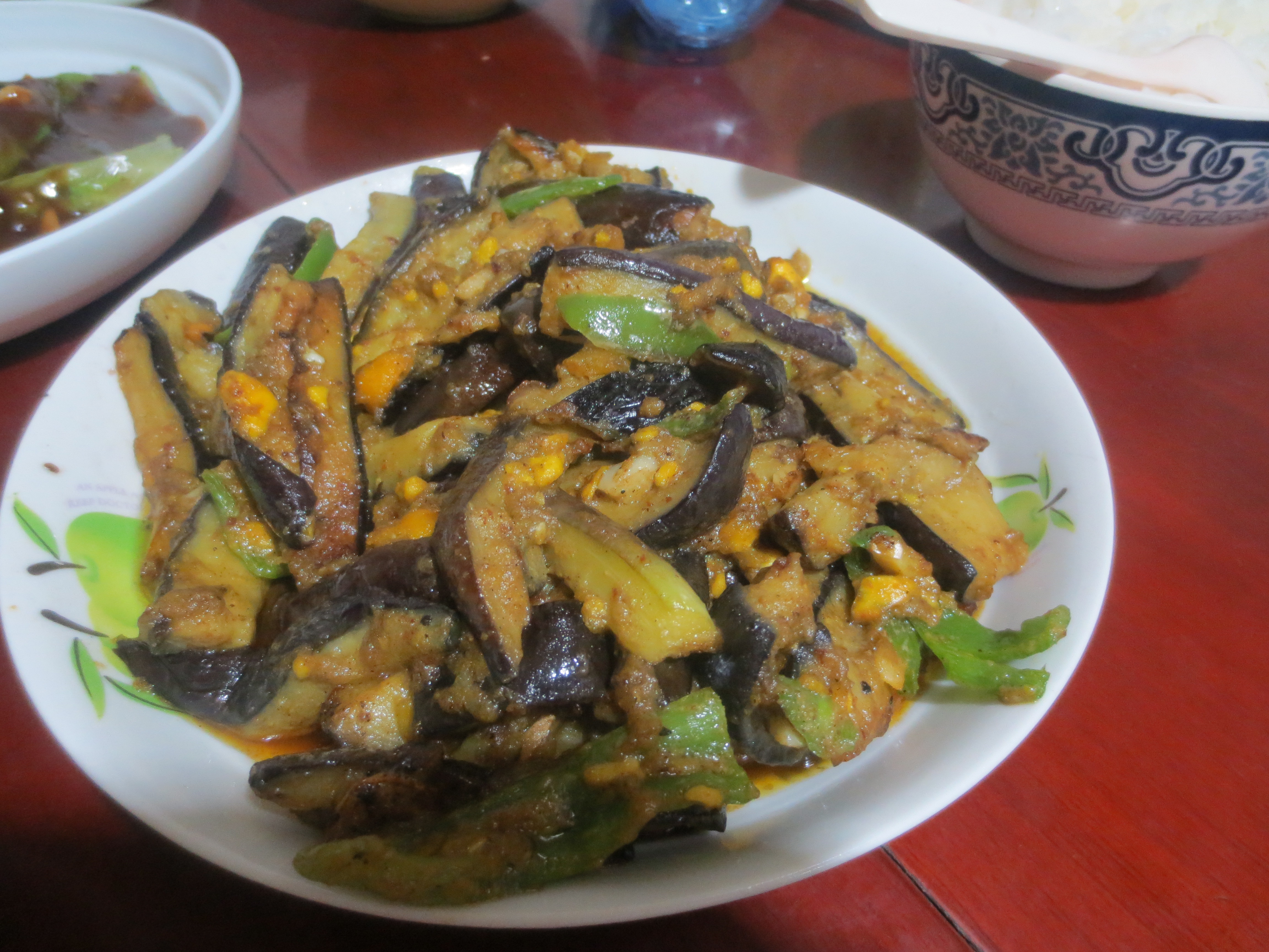咸蛋黄烧茄子