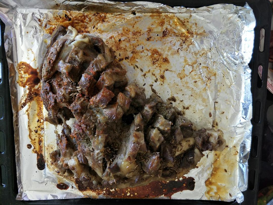 香酥烤羊腿