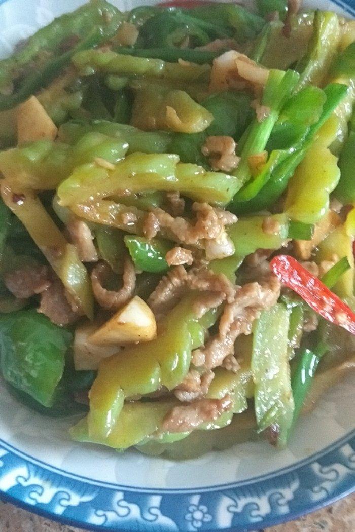 苦瓜炒肉