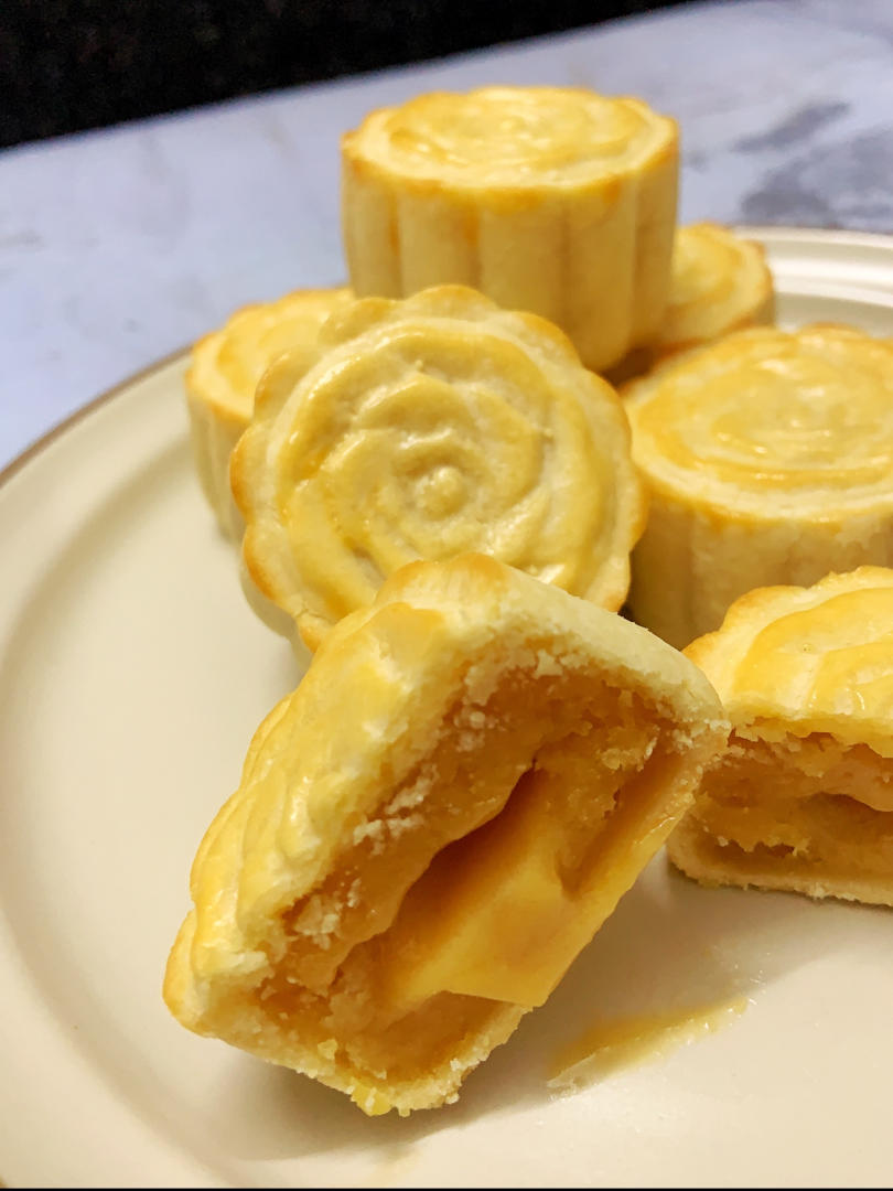 《Tinrry+》奶黄流心月饼（不用转化糖浆）