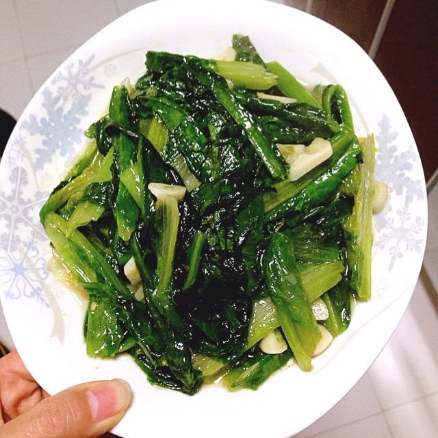 清炒莴笋叶