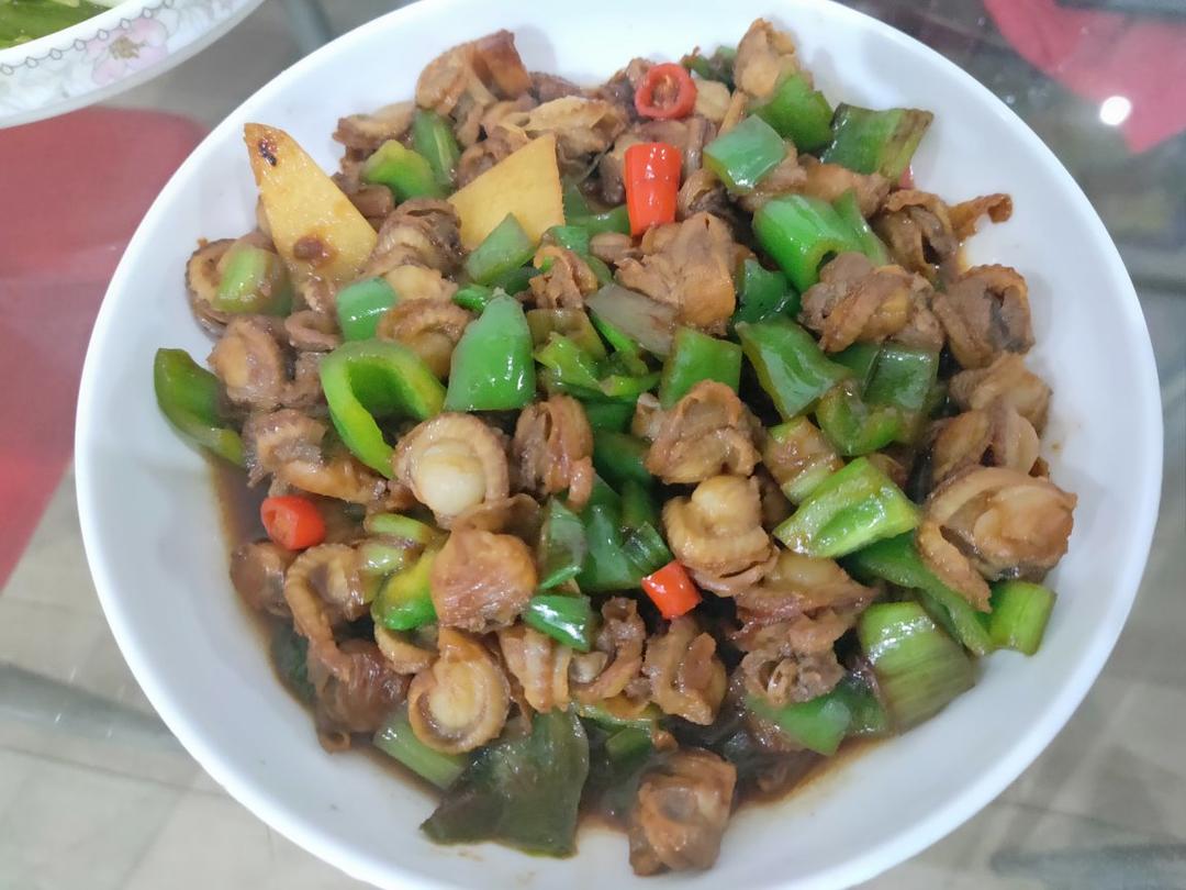 辣炒贝肉