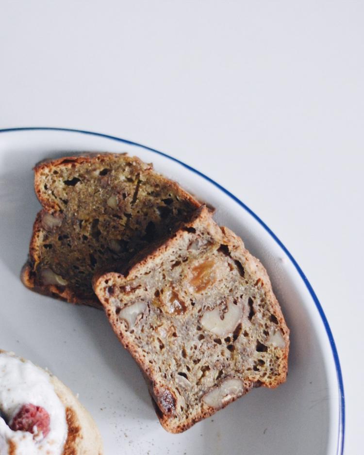 100%全谷物香蕉快手面包丨健康·烘焙