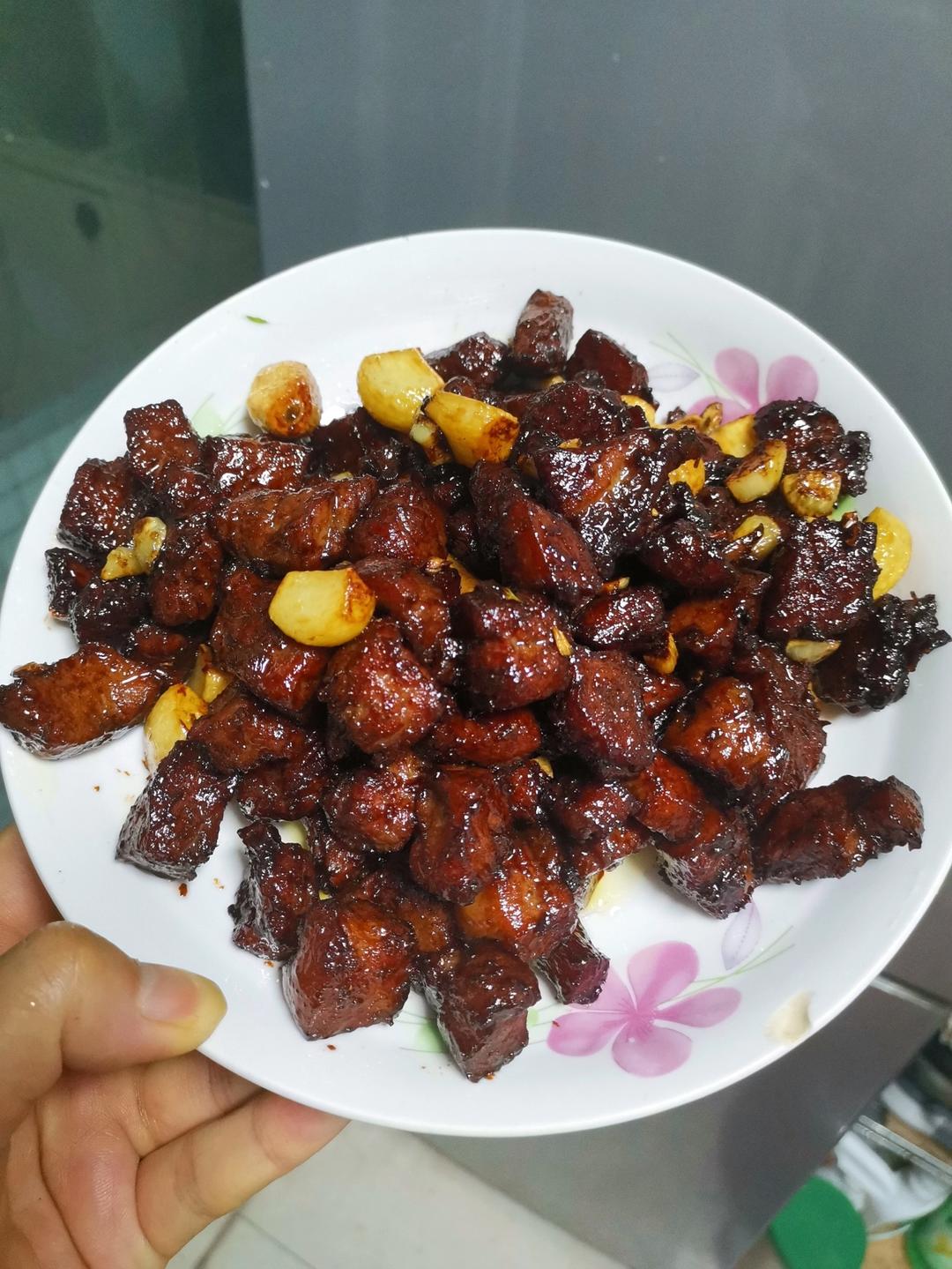 黑蒜子牛肉粒-津门秘方-家庭制作详细版