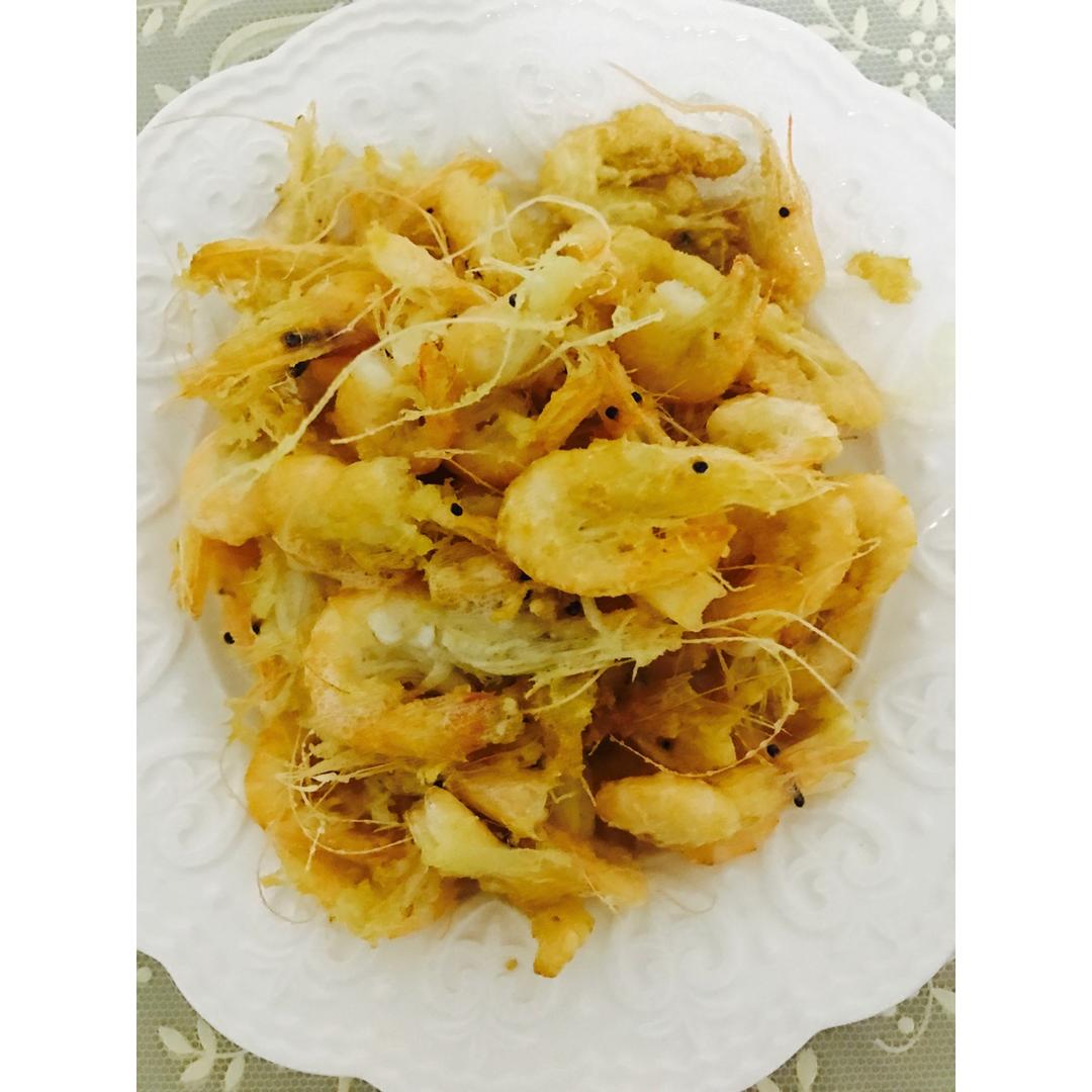 香酥椒盐小河虾