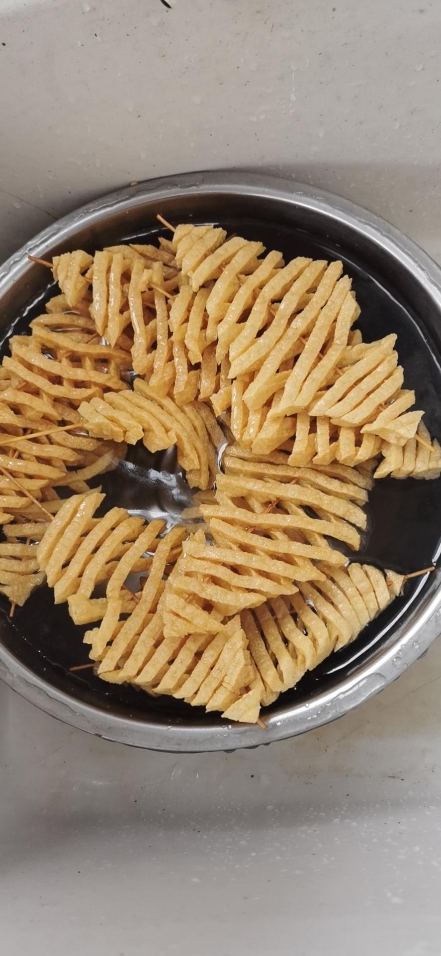 小时候的味道，香辣豆腐串（花干）