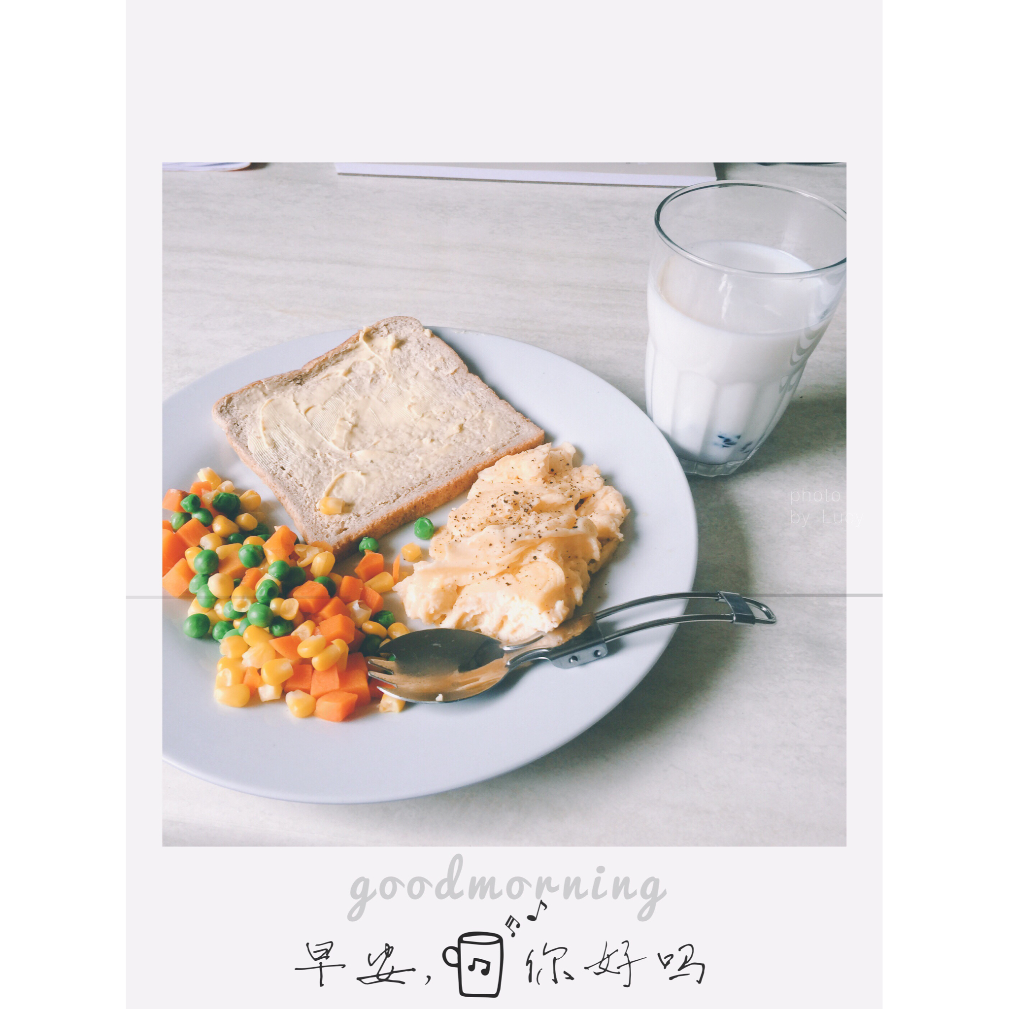 美式炒蛋 scrambled eggs