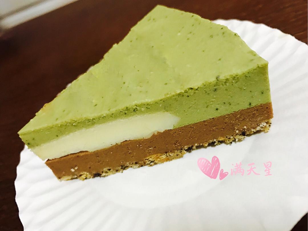 巧克力抹茶慕斯蛋糕